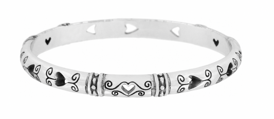 Shot Thru The Heart  Bangle J34230*