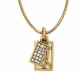 Meridian Zenith Charm Necklace ( Gold )