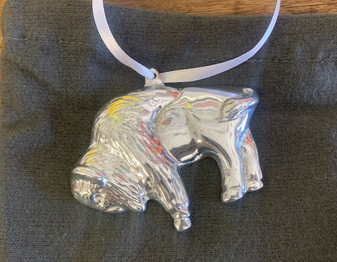 Holiday Buffalo Ornament