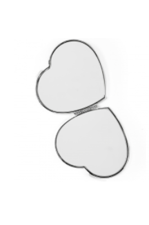 Look Of Love Heart Compact Mirror