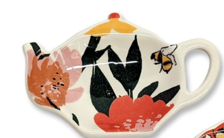 Bee Blossom Teabag Holder ( Assorted )