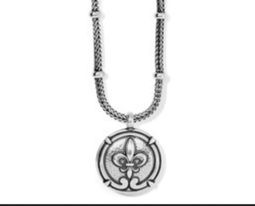Ferrara Fleur De Lis Small Necklace JM6810*