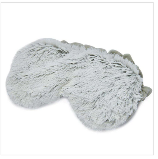 Warmies Marshmallow Eye Mask  ( 8.5" ) ( Grey )