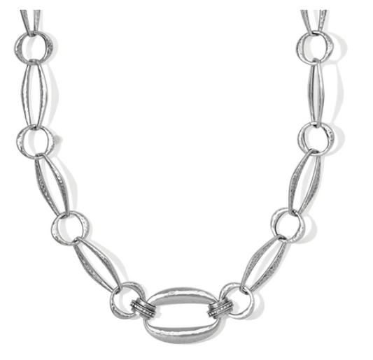 Meridian Lumens Nexus Necklace  ( Silver ) JM6791*