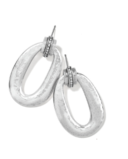 Meridian Lumens Post Drop Earrings ( Silver ) JA8951