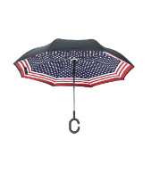 Topsy Turvy Umbrella  ( U.S. Flag )