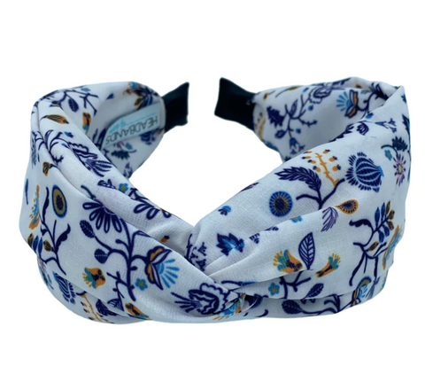 Headbands of Hope ( Floral Headband - Cream )