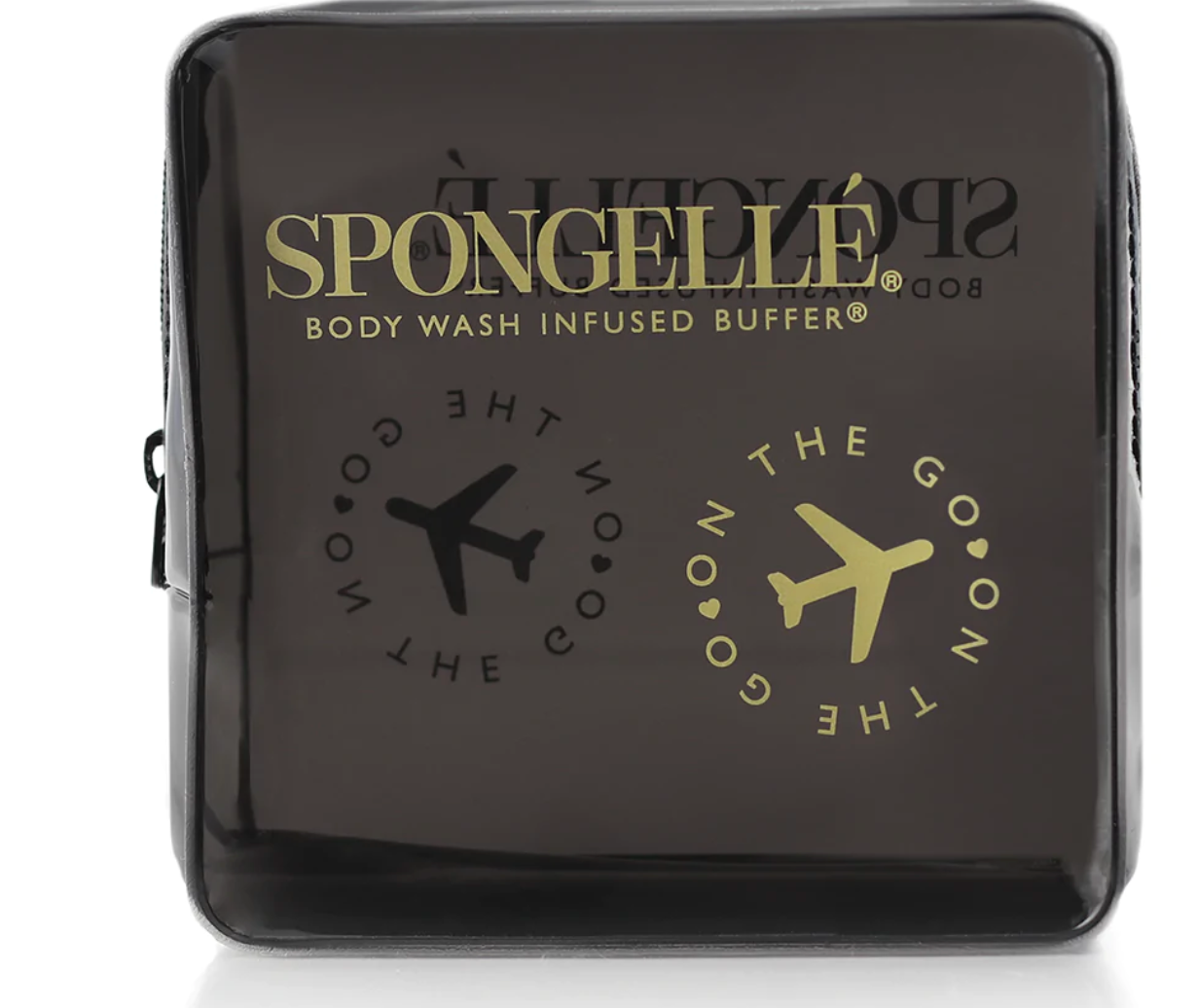 Spongelle Travel Case  ( White /Black )