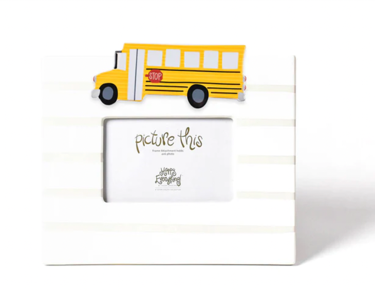 Happy Everything Big White Stripe Frame