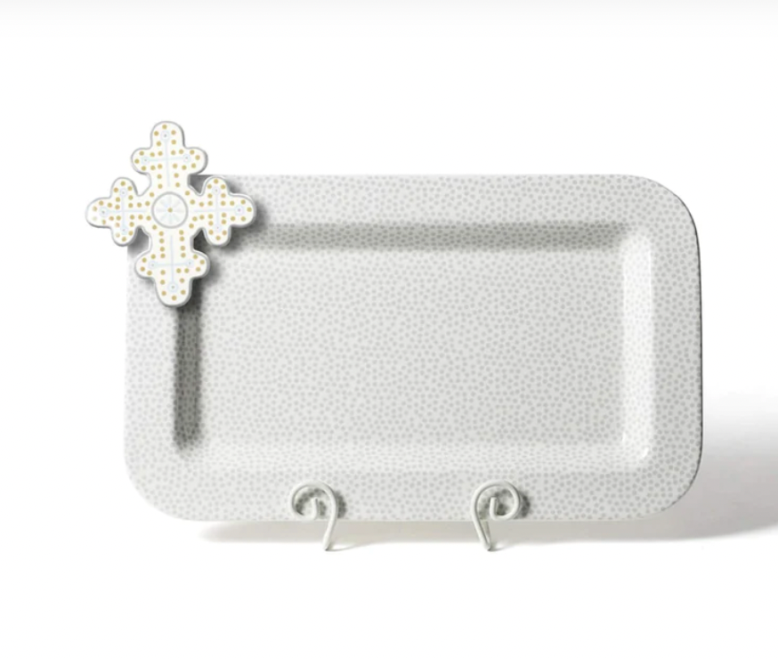Small Dot Mini Entertainment Platter ( Stone Dot )