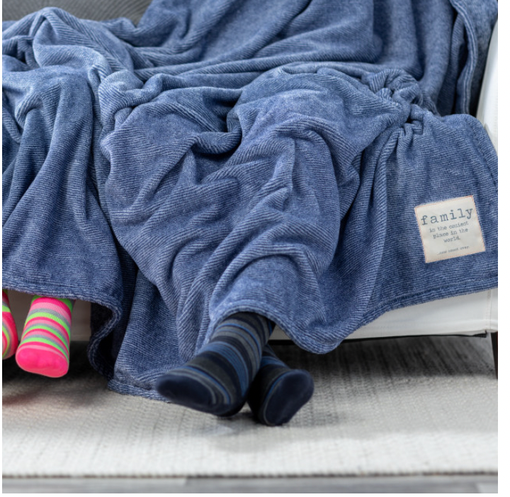 Together Time Family Mega Blanket 120' x 60" Moxie On Second