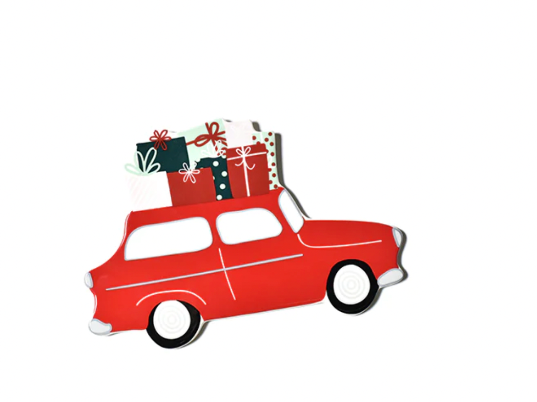 Happy Everything Mini Attachment Holiday Car