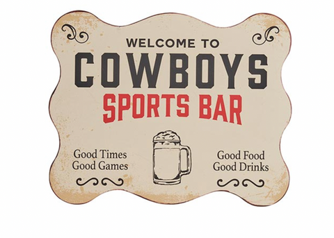 OSU Cowboy Bar Sign