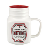Jar of Nothing Sculpted Mug