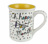 Happy Birthday Month Mug 16 oz