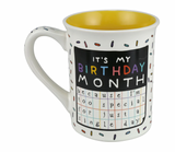 Happy Birthday Month Mug 16 oz