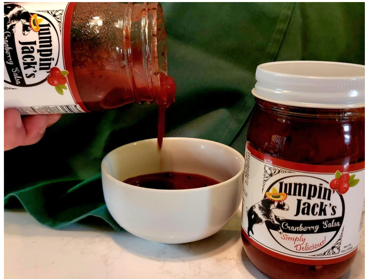Jumpin' Jack's Cranberry Salsa  16oz.
