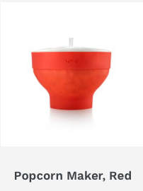 Microwave Popcorn Bowl