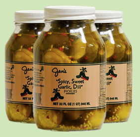 Spicy Sweet Pickles ( MIO ) in store only