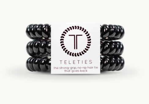 Teleties Jet Black