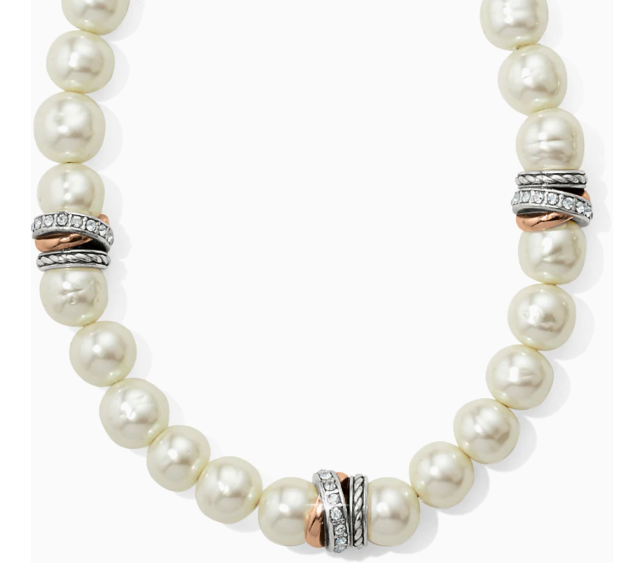 Neptune's Rings Pearl Short Necklace JM104A*