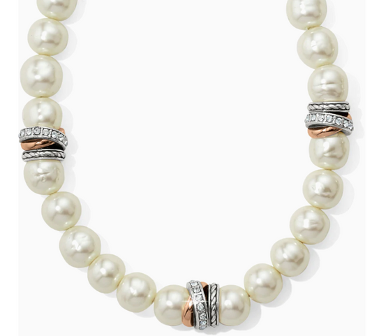 Neptune's Rings Pearl Short Necklace JM104A*