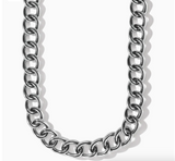 Interlock Chain Collar Necklace JM7100