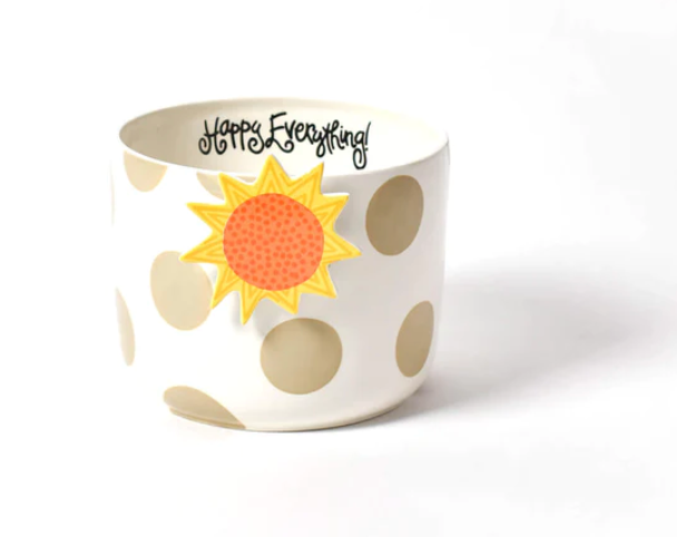 Neutral Dot Mini Happy Everything! Bowl