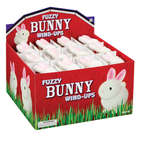 Easter Fuzzy Bunny Wind- Up Toy