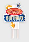 Flashing Cake Topper ( Happy Birthday )