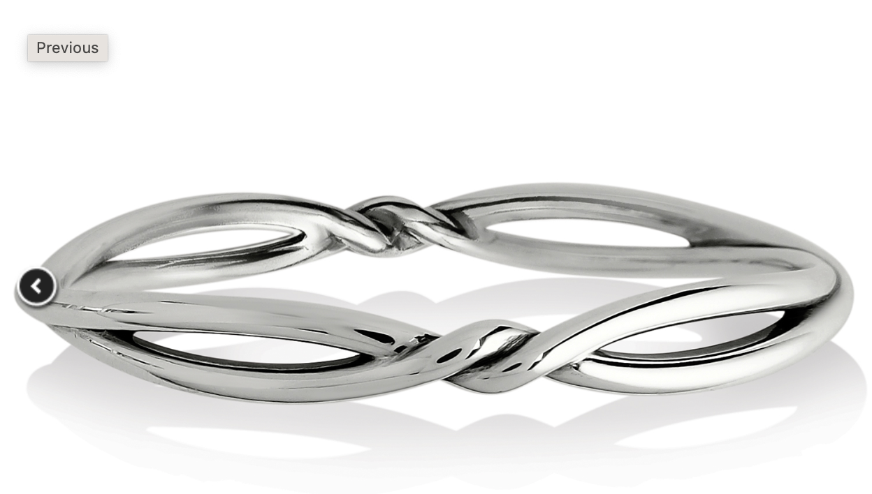 Interlock Twist Bangle Brighton Bracelet JF9930*