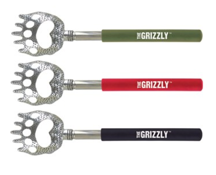 The GRIZZLY Bear Claw Extendable Back Scratcher