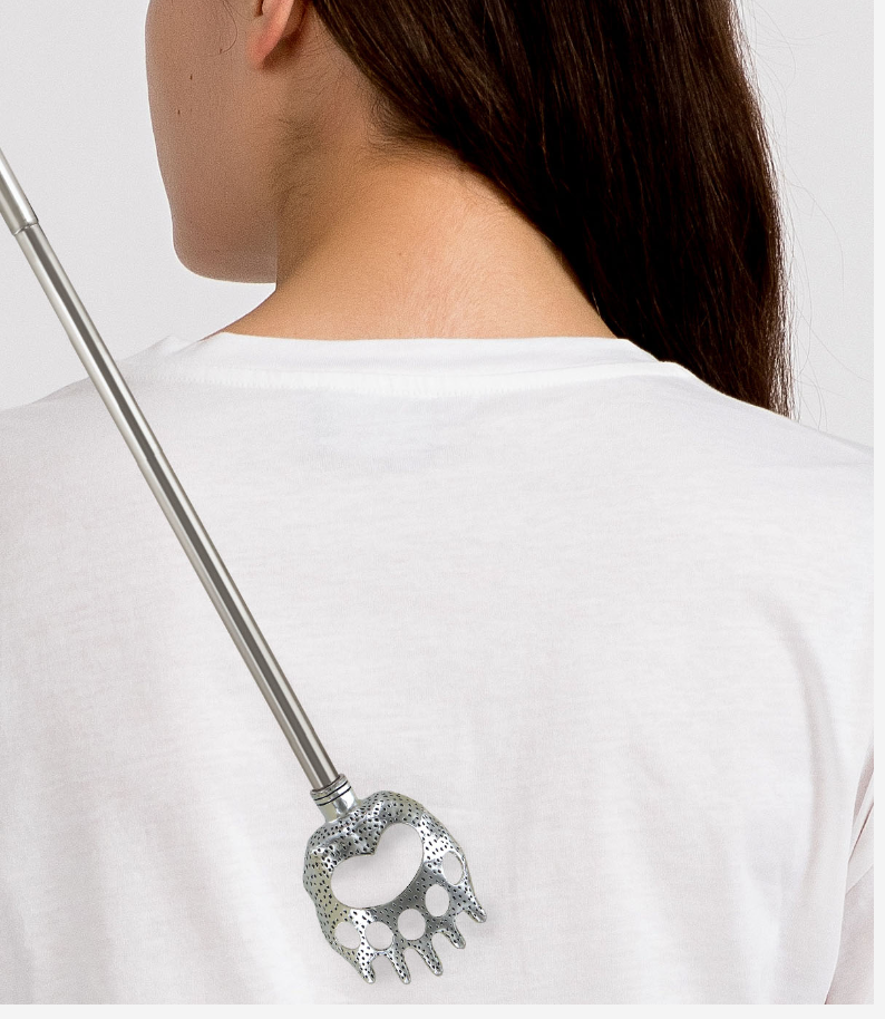 The GRIZZLY Bear Claw Extendable Back Scratcher