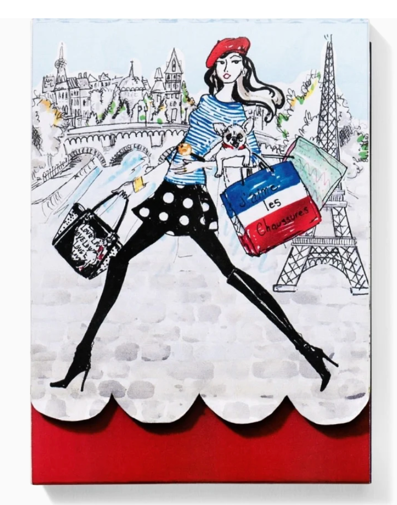 Paris Fashionista Notepad   ( G82190 )