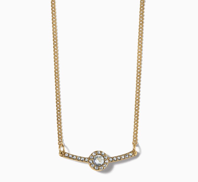 Illumina Bar Necklace ( Gold ) ( JM1802 )*