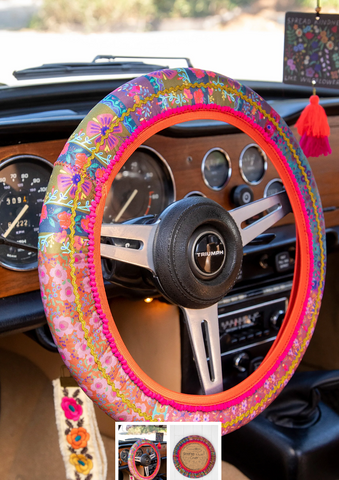 Natural Life Steering Wheel Cover Assorted
