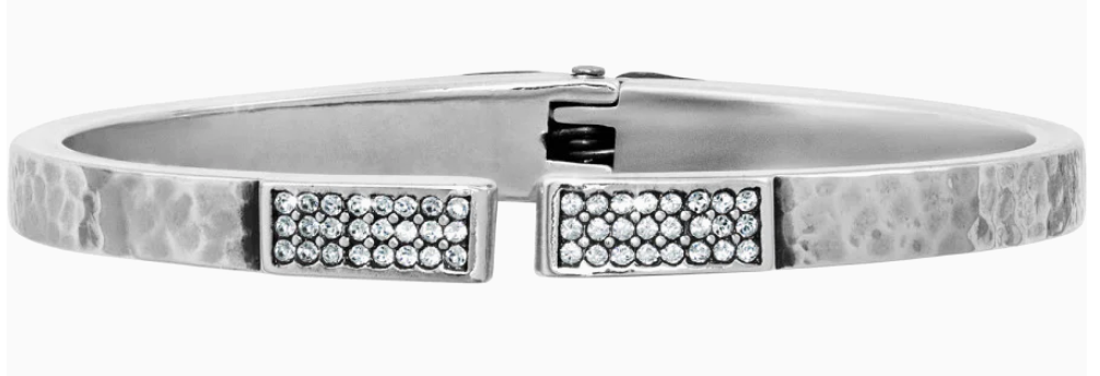 Meridian Zenith Hinged Bangle*( Silver  )  JF3701