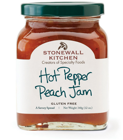 Hot Pepper Peach Jam 12 oz.