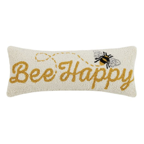 Bee Happy Pillow 8 x 20