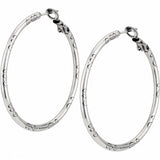 Large Hoop Charm Earrings J19530*