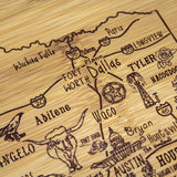 A Slice of Life Texas 11" Cutting & Serving Board