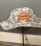 Boonie Cap with Leather Bruins Patch
