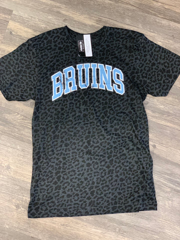 Bruins Cheetah Print Tee
