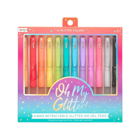 12 Oh My Glitter Gel Pens