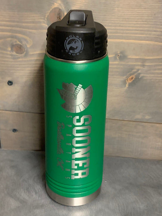 Sooner Spartans Water Tumblers