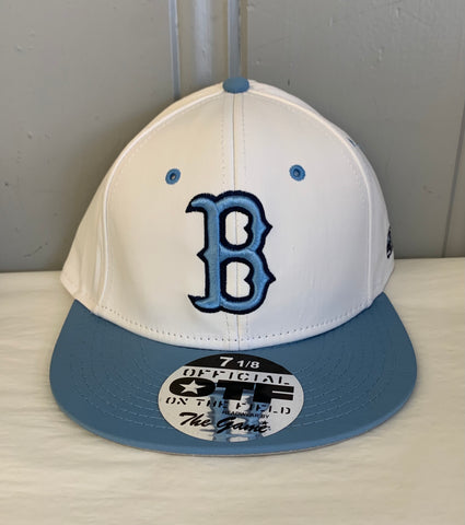 Baseball “B” Snapback Flatbill Cap