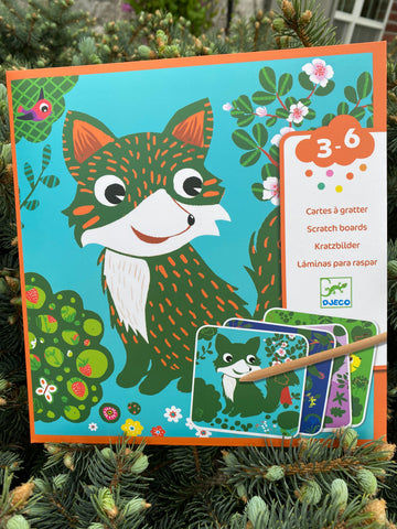 Scratch Cards Country Creatures 3-6