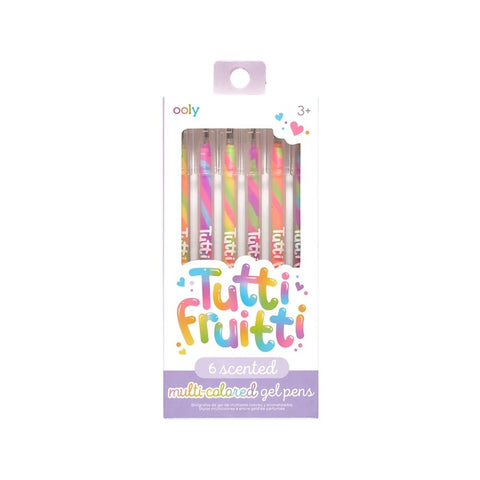 6 Tutti Frutti Gel Pens