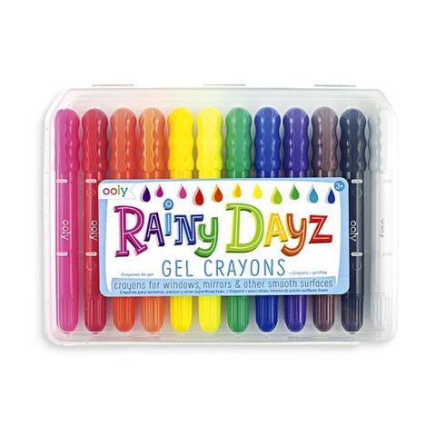 12 Rainy Dayz Gel Crayons