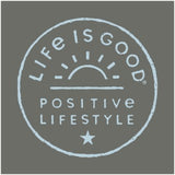 LIFE IS GOOD W LS OVERSIZED T POSITIVE RISING SLAGRY